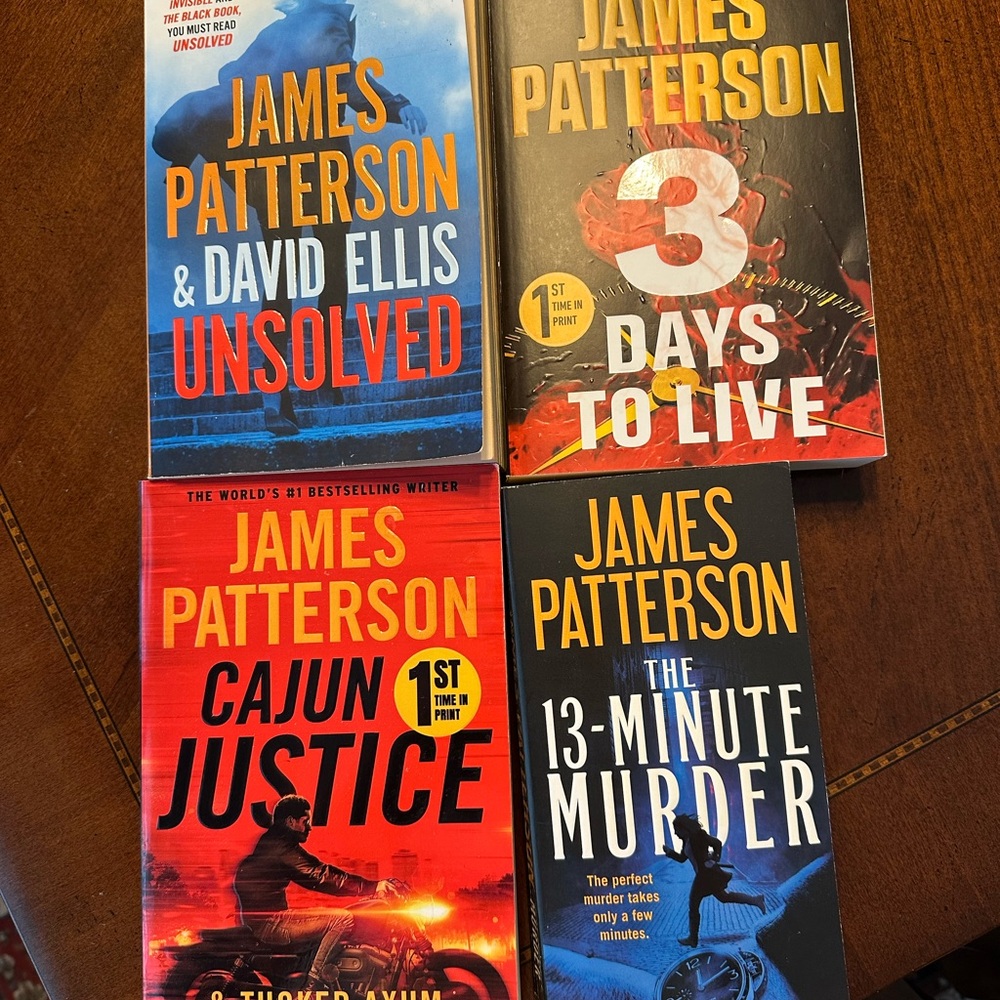 James Patterson Book Set